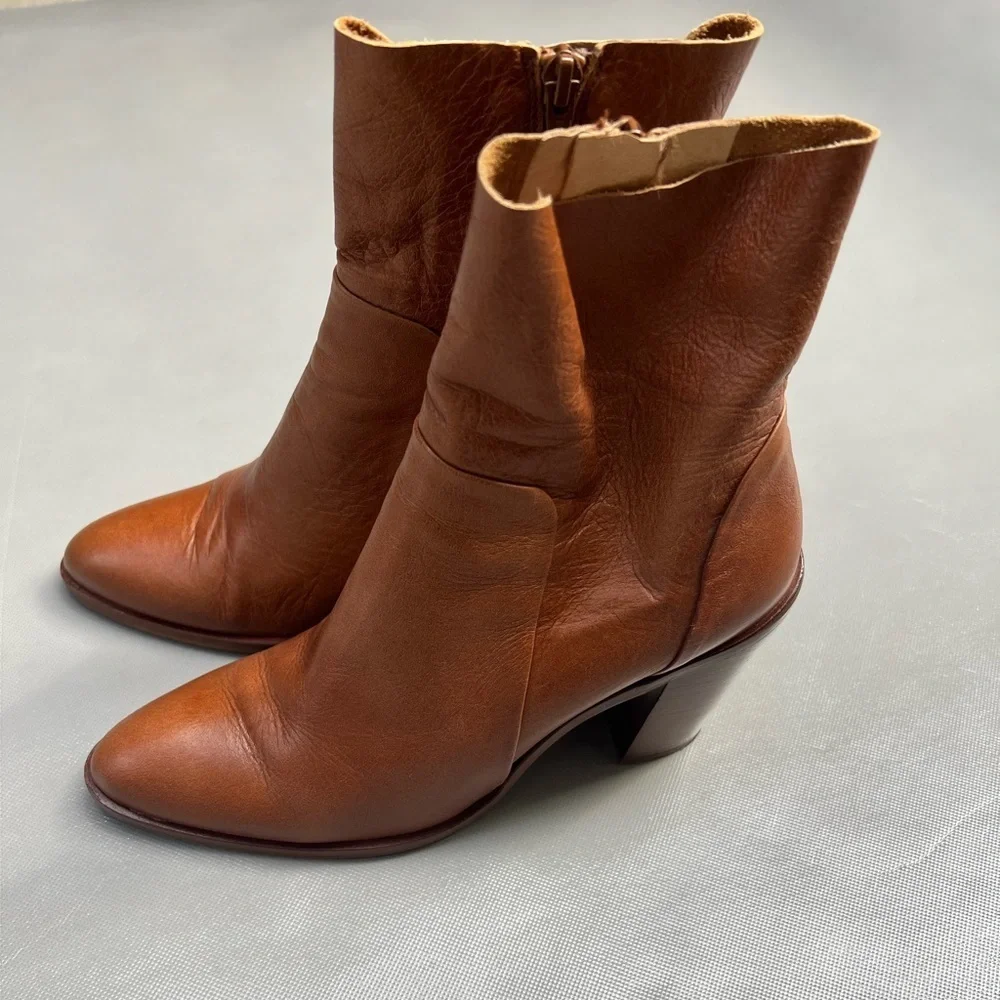 Aldo Leather Greca Booties